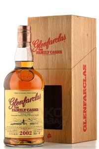 Glenfarclas Family Casks 2002 - виски Гленфарклас Фэмэли Каскс 2002 года 0.7 л