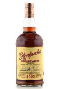 Glenfarclas Family Casks 2005 - виски Гленфарклас Фэмэли Каскс 2005 года 0.7 л