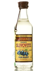 R. Jelinek Slivovitz Bila Kosher 5 Years Old - настойка сливовая кошерная Сливовица Белая 5 ле 0.05 л