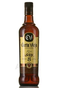 Carta Vieja Anejo 8 years - ром Карта Вьеха Аньехо 8 лет 0.75 л