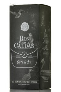 Viejo de Caldas Anejo 8 anos - ром Вьехо де Кальдас Аньехо 8 лет 0.7 л