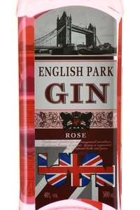 Gin English Park Rose - джин Инглиш Парк Розе 0.5 л