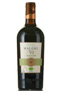 Margelle Organic - вино Мальгре Органик 0.75 л красное сухое