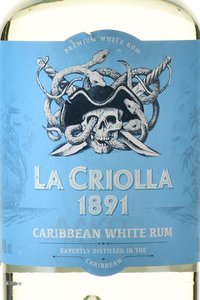 La Criolla White - ром Ла Криолла Уайт 0.7 л
