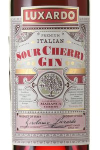 Gin Luxardo Sour Cherry - джин Люксардо Сауэр Черри вишневый 0.7 л
