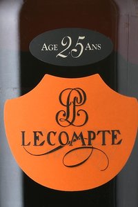 кальвадос Lecompte Pays d’Auge 25 ans 0.7 л этикетка
