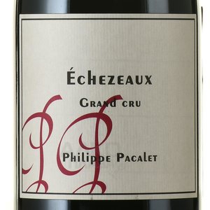 Philippe Pacalet, Echezeaux Grand Cru - вино Филипп Пакале Эшезо Гран Крю 0.75 л красное сухое