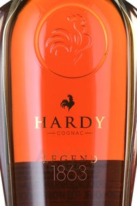 Cognac Hardy Legend 1863 - коньяк Арди Лежан 1863 0.7 л