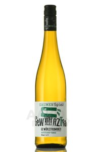 Gaumen Spiel Gewurztraminer - вино Гаумен Шпиль Гевюрцтраминер 0.75 л белое полусладкое