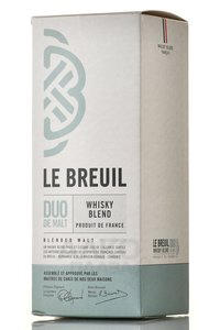 Le Breuil Duo De Malt Blend - виски Ле Брёй Дюо Де Мальт Бленд 0.7 л в п/у