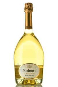 Ruinart Blanc de Blancs - шампанское Рюинар Блан де Блан 1.5 л белое брют п/у
