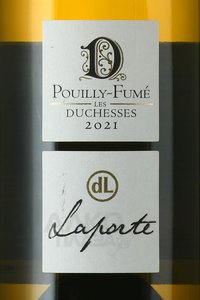 Pouilly-Fume Les Duchesses - вино Пуйи-Фюме ле Дюшесс 0.75 л белое сухое