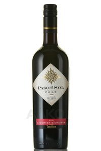 TerraMater Paso Del Sol Cabernet Sauvignon - вино ТерраМатер Пасо дель Сол Каберне Совиньон 0.75 л красное сухое