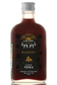 Laplandia Bilberry - водка Лапландия Черника 0.2 л