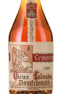 Didier Lemorton Grande Reserve - кальвадос Дидье Лемортон Гранд Резерв 1989 год 0.7 л в п/у