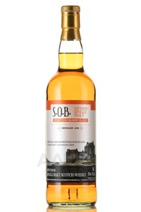 S.O.B. Malt Speyside Single Malt Scotch Whisky - виски С.О.Б. Спейсайд Сингл Молт Скотч Виски 0.7 л