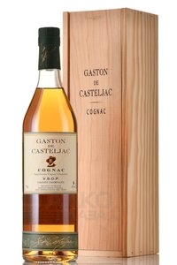 Gaston de Casteljac VSOP 4 years old - коньяк Гастон де Кастельжак ВСОП четырехлетний 0.7 л в д/у