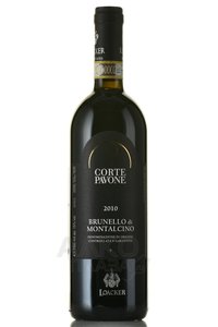 вино Корте Павоне Брунелло ди Монтальчино 0.75 л красное сухое