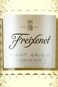 Freixenet Pinot Grigio Garda Doc - вино Фрешенет Пино Гриджо Гарда ДОК 0.75 л белое сухое