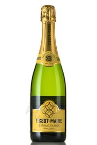 Tissot-Maire Cremant du Jura Brut Lapiaz - вино игристое Тиссо-Мэр Креман дю Жура Брют Лапья 0.75 л белое брют