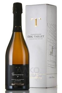 Champagne Eric Taillet Bansionensi - шампанское Шампань Эрик Тайе Бансионенси 0.75 л белое экстра брют в п/у