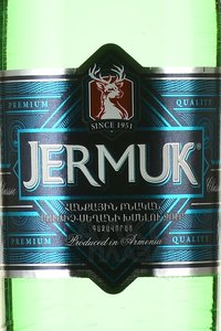 Jermuk - вода минеральная природная лечебно-столовая газированная Джермук ПЭТ 0.5 л
