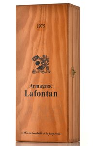 Lafontan Millesime 1975 - арманьяк Лафонтан Миллезим 1975 года 0.7 л