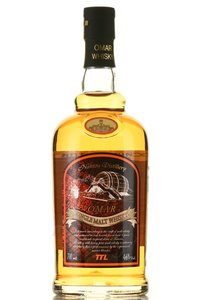 Omar Single Malt Peated Type - виски Омар Сингл Молт Питед Тайп 0.7 л в тубе