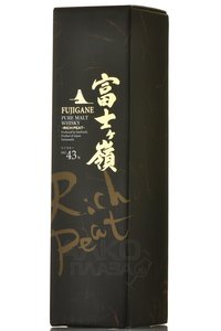 Fujigane Rich Peat - виски солодовый Фудзигане Рич Пит 0.7 л в п/у