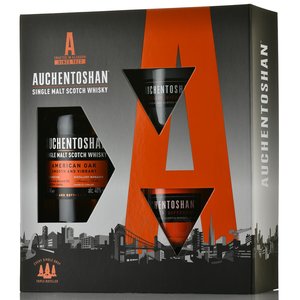 Auchentoshan American Oak - виски Акентошан Американ Оак 0.7 л +2 кружки в п/у