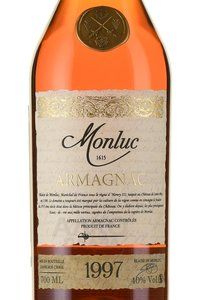 Monluc Armagnac 1997 - арманьяк Монлюк 1997 года 0.7 л