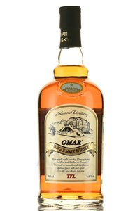 Omar Single Malt Sherry Type im tube - виски Омар Сингл Молт Шерри Тайп 0.7 л в тубе