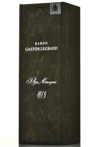 Baron G. Legrand 1978 - арманьяк Барон Легран 1978 года 0.7 л