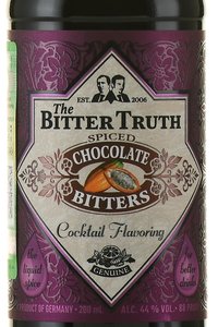 Bitter Truth Chocolate - Биттер Труф Шоколадный 0.2 л