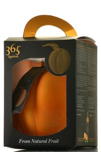 вино 365 Wines Apricot 0.75 л сувенирная бутылка подарочная коробка