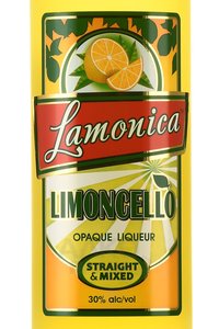 лимончелло Lamonica 0.7 л этикетка