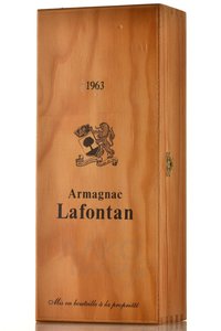 Lafontan Millesime 1963 - арманьяк Лафонтан Миллезим 1963 года 0.7 л