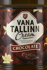 Vana Tallinn Chocolate - ликер Вана Таллин Шоколадный 0.5 л