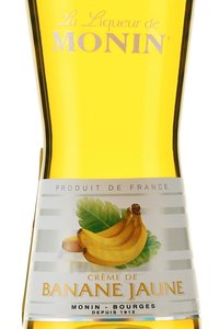 Monin Creme de Banane Jaune - ликер Монин Банан 0.7 л