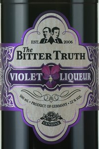 The Bitter Truth Violet - ликер Биттер Труф Фиалка 0.5 л