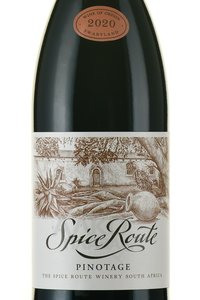 вино Spice Route Pinotage 0.75 л этикетка