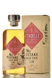 Gin Citadelle No Mistake Old Tom gift box - джин Цитадель Ноу Мистейк Олд Том 0.5 л в п/у