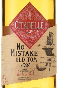 Gin Citadelle No Mistake Old Tom gift box - джин Цитадель Ноу Мистейк Олд Том 0.5 л в п/у