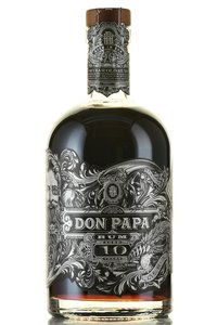 Rom Don Papa 10 Years Old - ром Дон Папа 10 лет выдержки 0.7 л