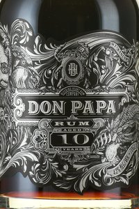 Rom Don Papa 10 Years Old - ром Дон Папа 10 лет выдержки 0.7 л
