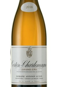 вино Домен Антонен Гийон Кортон-Шарлемань Гран Крю 0.75 л белое сухое этикетка