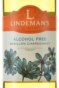 Lindemans Semillon Chardonnay - вино безалкогольное Линдеманс Семильон Шардоне 0.75 л