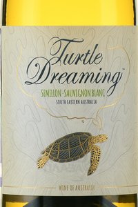 Turtle Dreaming Semillon-Sauvignon Blanc - вино Тётл Дримин Семийон Совиньон Блан 0.75 л белое сухое