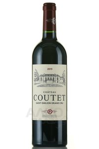 Chateau Coutet Saint-Emilion Grand Cru - вино Шато Куте АОС Сент-Эмильон Гран Крю 0.75 л красное сухое