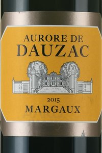 Aurore de Dauzac Margaux AOC - вино Аврора де Дюзак АОС Марго 0.75 л красное сухое